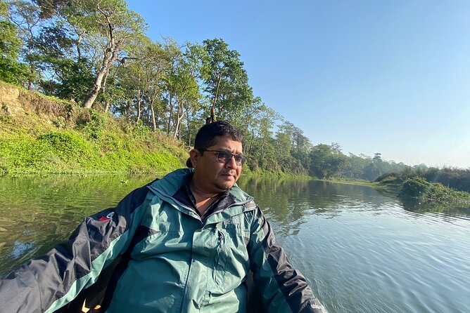 1 Night 2 Days Chitwan Jungle Safari Tour - River Boat Ride Down the Water, With Guide Commentary