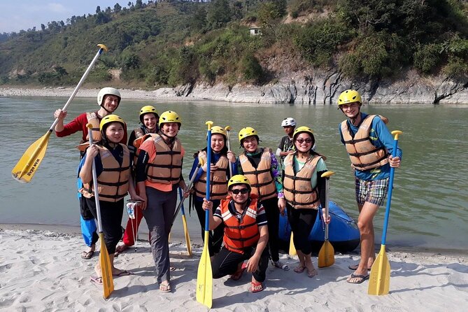 1 Night 2 Days Trishuli River Rafting Trip From Kathmandu With Private Car - Day 1 at Charaudi: LADISE DELIGHT, UPSSET, and SURPRISE Plus Riverside Time