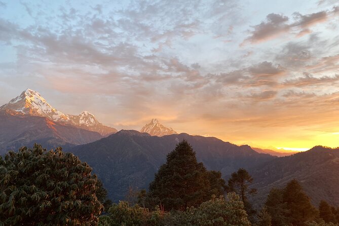 10 Days Private Guided Annapurna Basecamp Trek via Poon Hill - Chhomrong, Kimrong Khola, and the suspension bridge moment
