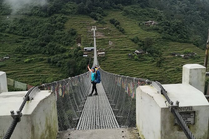 12 Days Manaslu Circuit Trek - Day 5 Salleri to Philim to Deng: bamboo forests and suspension bridge time