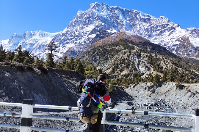 20 Days Annapurna Circuit Trek - Dharapani to Chame: terraced starts, then cooler air and forest walking