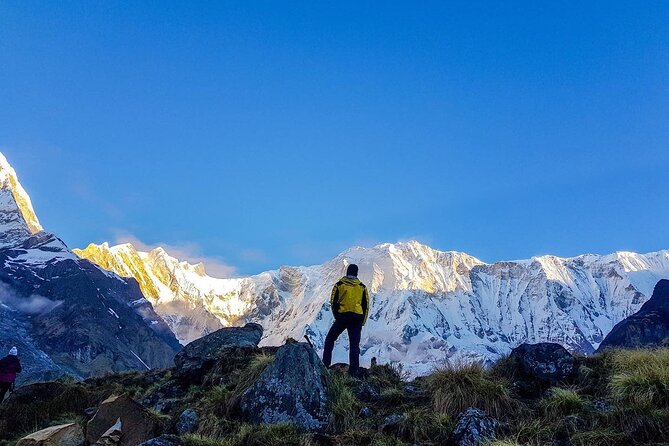 8 Days Annapurna Base Camp Budget Trek from Kathmandu - Jhinu to Nayapul to Pokhara: close the loop with comfort