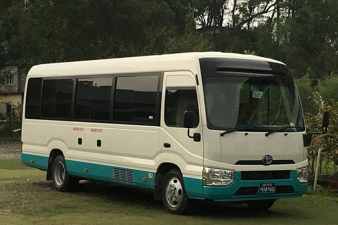 Ac Toyota Coaster Deluxe Coach From Pokhara to Kathmandu - How the door-to-door flow works in practice