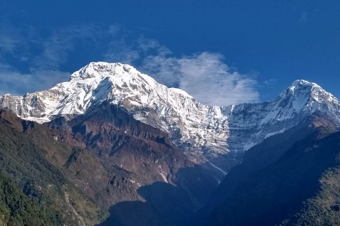 Annapurna base camp trek 5 Days - Day 5: Machhapuchare sunrise views and a morning walk before breakfast