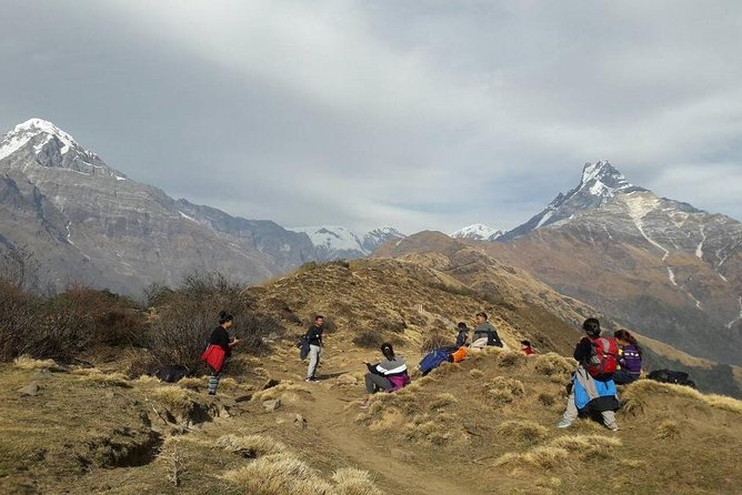 Annapurna: Mardi Himal Base Camp Trek - Day 1: Pothana View Point, Australian Camp, and first Annapurna range views