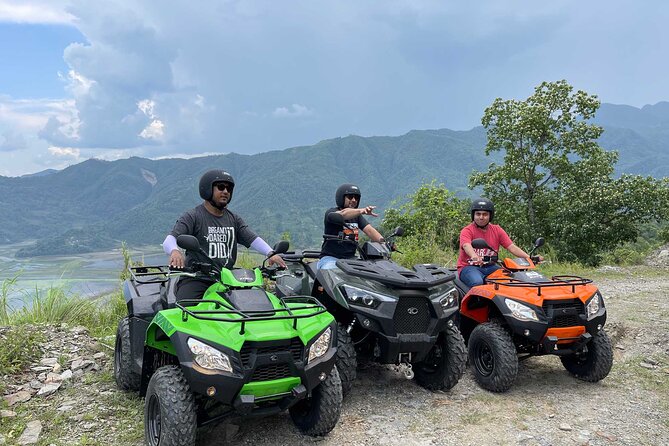 ATV Adventure Tour in Pokhara, Nepal - The Uphill Climb: A Long 4WD Track Toward Roughly 4,500 Feet