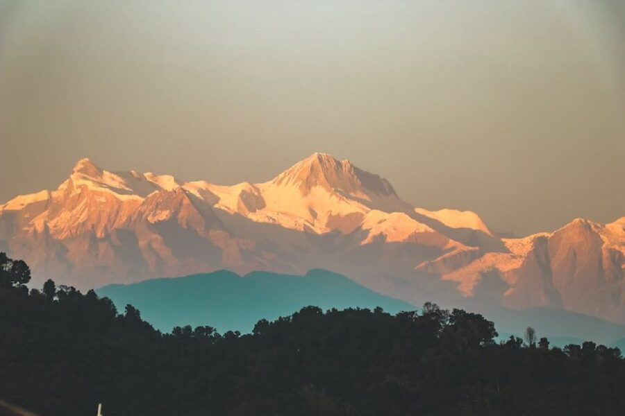 Australian Base Camp Hike For Sunrise over the Himalayas - The uphill walk to Australian Camp, moderate but real