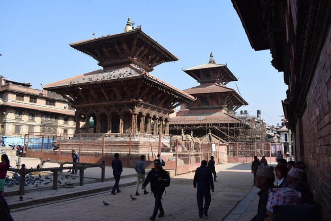 City tour of Bhaktapur and Patan Durbar Square - Dattatreya Square and Nyatpole Temple Square: the bridge between cities