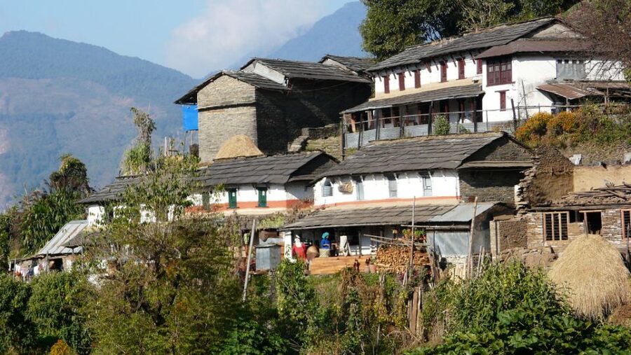 Day Hike at Annapurna Foothills - A quick way into the Annapurna foothills from Pokhara