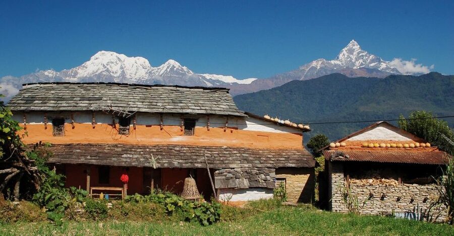 Day Hike at Annapurna Foothills - Downhill to Phedi: how the route finishes and why it feels right