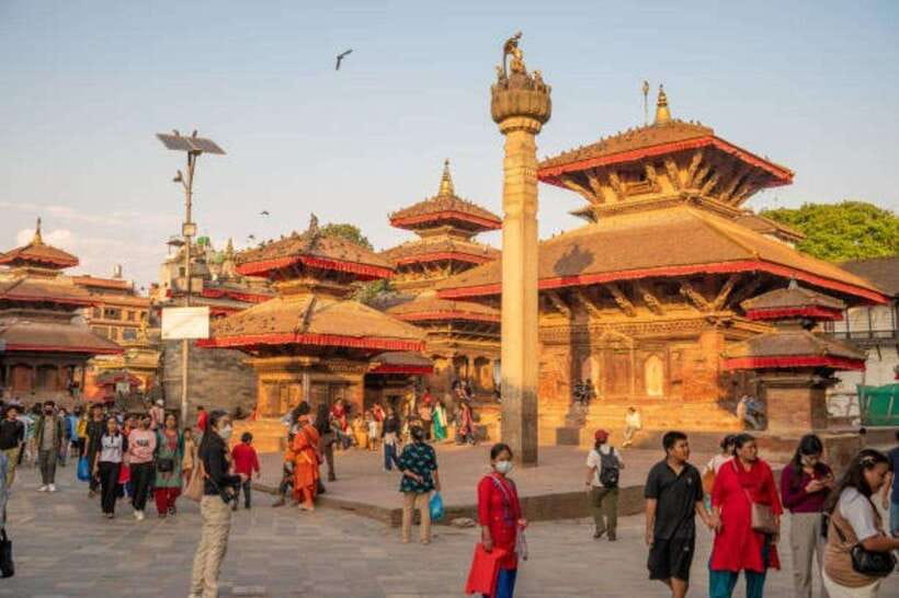 Essence of Nepal: 4-Day Tour Kathmandu, Nagarkot & Pokhara - Bhaktapur Durbar Square and the Nagarkot sunset stretch