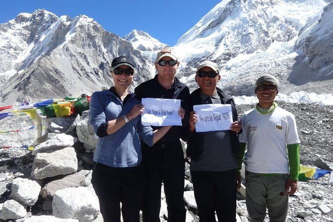 Everest Base Camp - Getting started in Kathmandu: Tribhuvan Airport at 10:15 am