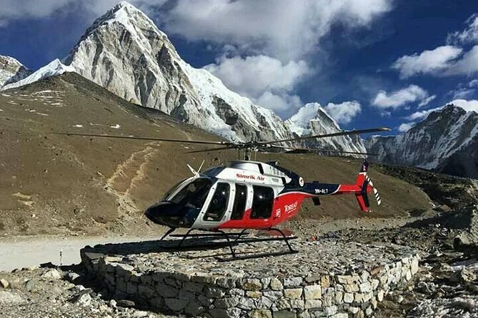 Everest Base Camp Helicopter Tour Stop at Hotel Everest View. - Returning to Kathmandu: fuel choices and the Lukla option