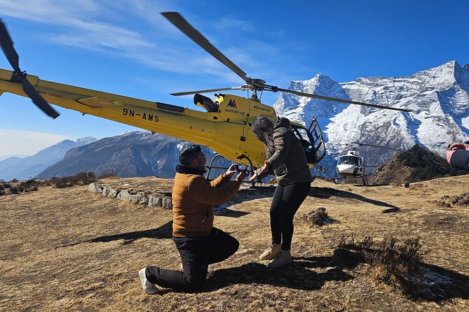 Everest base camp helicopter tour with Guarenteed Landing - The route, stop by stop: how each part earns its time