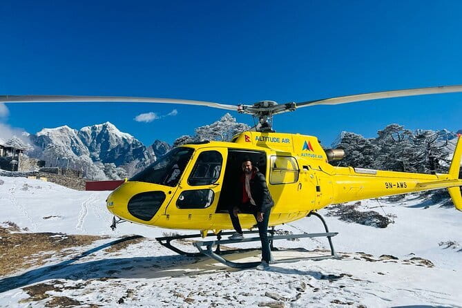 Everest Base Camp helicopter tour with landing - Key Points Before You Go