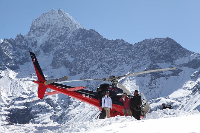 Everest Base Camp Landing by Helicopter at kalapathar View Point - Khumjung and the Everest View Hotel breakfast stop, weather permitting
