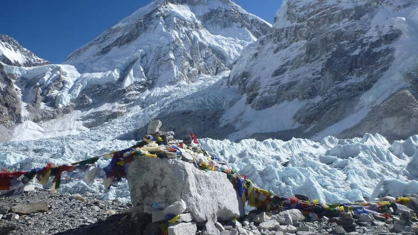 Everest Base Camp Trek from Lukla - Everest Base Camp at 5,364 meters: the moment you came for