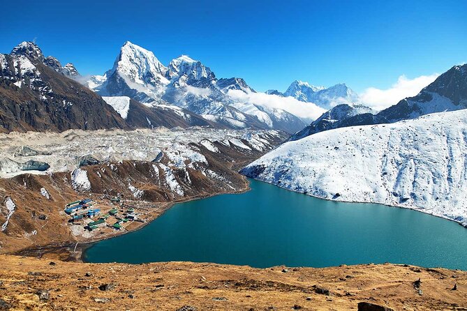 Everest Gokyo Lake Trek - Day 6: Dudh Pokhari, Thonak Tsho, Ngozumpa Tsho, and a glacier edge