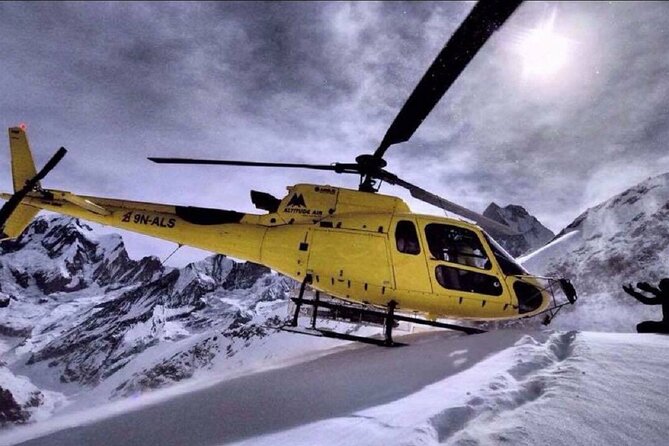 Everest Helicopter Tour - The Syangboche refuel hop and the return glide to Kathmandu