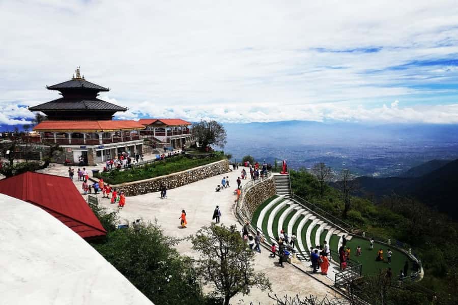 From Kathmandu: Chandragiri Hill Cable Car Tour - Top of Chandragiri Hill: temples, walking, and how to spend your time