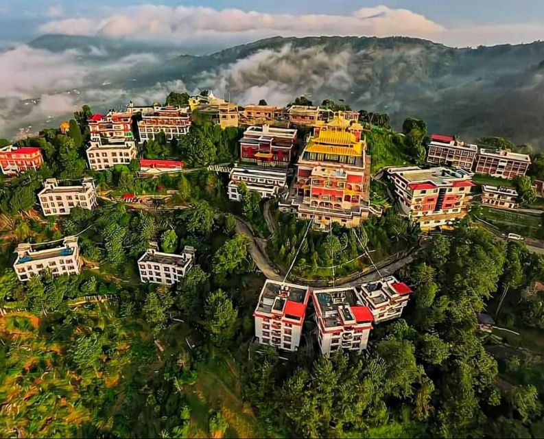 From Kathmandu: Dhulikhel - Namobuddha Spiritual Guided Hike - Arriving at Namobuddha: the monastery tour plus the climb that shapes the day