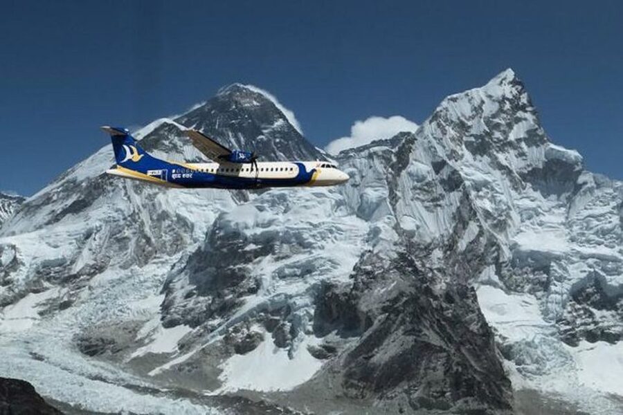 From Kathmandu: Everest Flight with Window Seat and Transfer - Onboard guidance and the mountain ID bonus