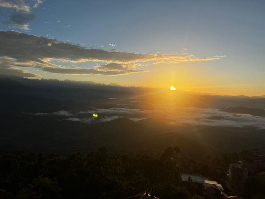 From Kathmandu: Nagarkot Tour Package 1 Nights 2 Days - Sunset View from Nagarkot View Point, a Simple but Smart First Evening