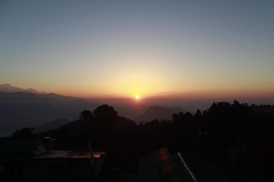 From Pokhara: Day Hiking Australian Camp & Dhampus - The return via Phedi: keeping it easy on the way down