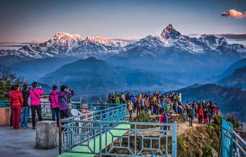 From Pokhara: Sarangkot Sunrise Himalayas Tour - The sunrise viewing point, where the morning clicks