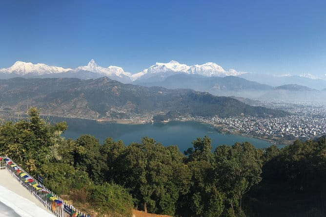 Full Day Ticket Access around Kathmandu Valley - Stop 1: Swayambhunath Mahachaitya (Monkey Temple) and the hilltop viewpoint