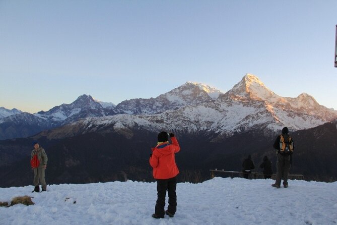 Ghorepani Poonhill Trek from Pokhara - 4 Days - Day 3 Poonhill Sunrise, Annapurna and Dhaulagiri, Then Ghandruk