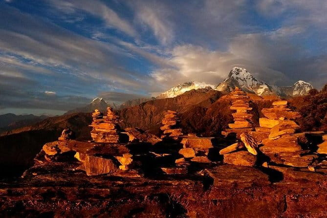 Ghorepani Poonhill Trek - Nayapul to Ulleri: checkpoints, river scenery, and the first stair grind