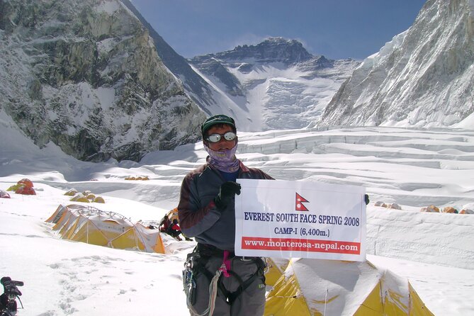 Guided Everest expedition 2024- Nepal side - Everest base camp support: ropes, oxygen, kitchen help, and camp facilities