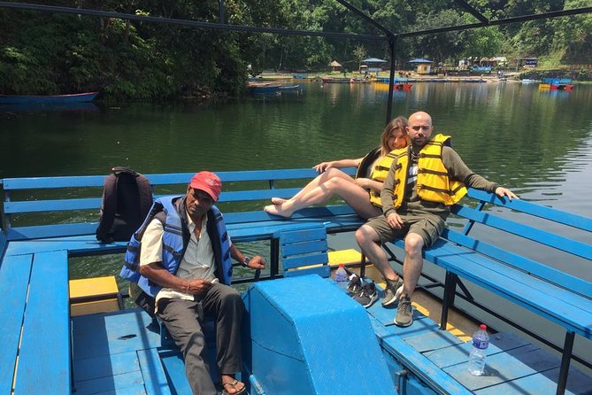 Guided Tour to explore the entire Pokhara City - Stop 2: Phewa Tal and Barahi Temple by shared boat