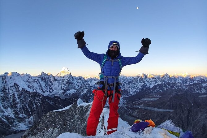 Island Peak Climbing - Island Peak summit day at 6,189 m, plus the return that matters