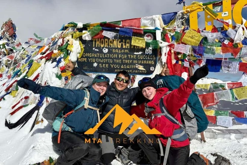 Kathmandu: 8-Day Annapurna Circuit Trek via Thorong La Pass - Chame to Pisang: pine forests, orchards, and the Upper Pisang payoff