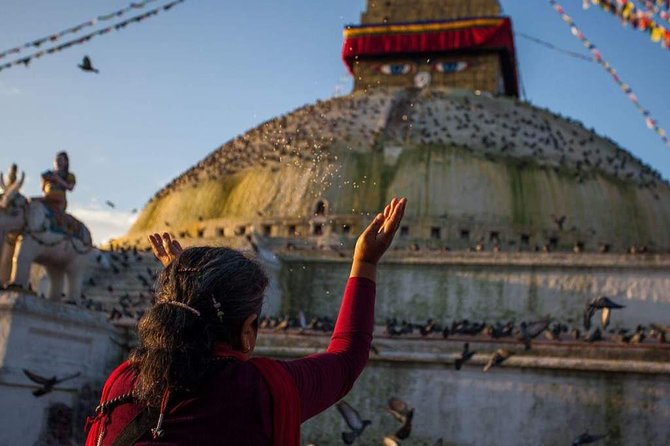 Kathmandu City in One Day with Bodhnath Stupa - Timing and earthquake damage: plan for the real world