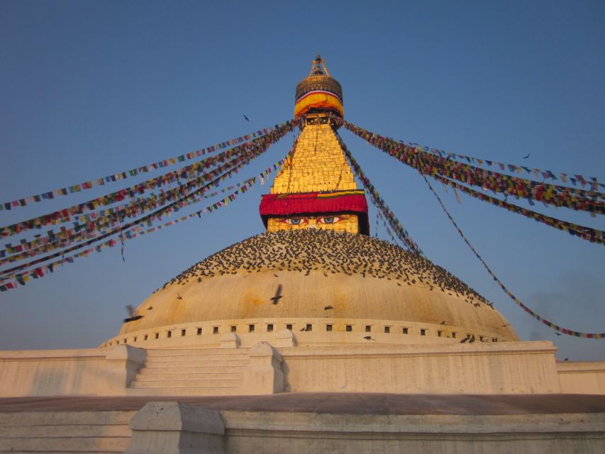 Kathmandu: Full-Day Tour of 5 World Heritage Sites - Swayambhunath Hilltop Views: Buddhist Stupas and a Different Kind of Perspective