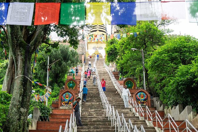 Kathmandu Highlights: Private UNESCO World Heritage Sites Tour - Buddhist icons in the itinerary: Boudhanath and Swayambhunath