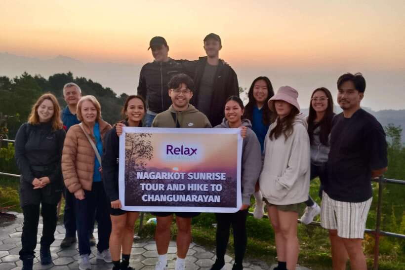 Kathmandu: Nagarkot Sunrise View & Morning Hike with Lunch - Catching Golden Light at Nagarkot View Tower