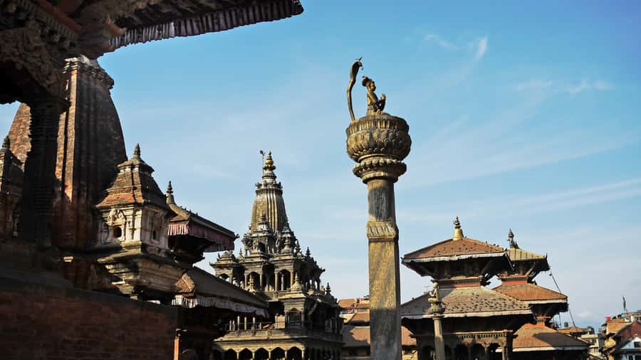 Kathmandu: Private Patan and Bhaktapur Sightseeing Tour - Bhaktapur Durbar Square, 55 windows and iconic carved views