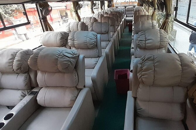 Kathmandu to Pokhara Vip Sofa Bus Ticket - On the Road: Seats, AC, Toilet Breaks, and a Smooth Driver