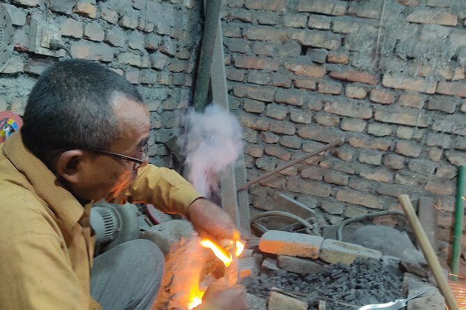 Knife (Khukuri) Making Workshop- Forge of the Gurkhas - Grinding and Safety, What You Do, What Indra Does