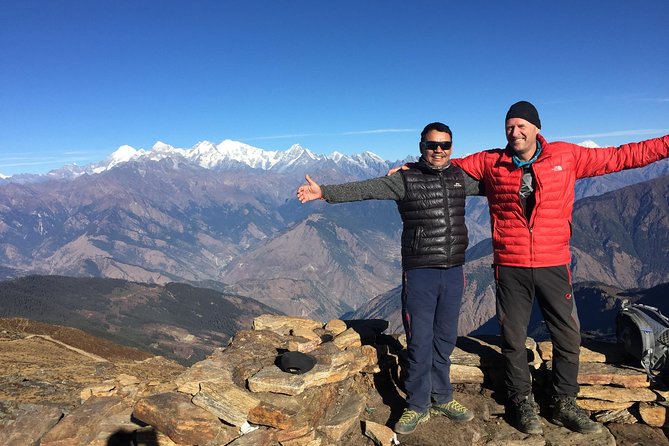 Langtang Valley Trek - Kyanjin Gompa day: where prayer flags make sense