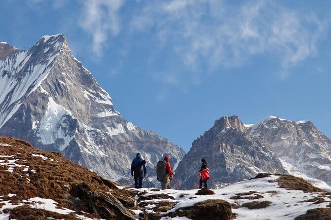 Mardi Himal Base Camp Trek from Pokhara 4 Days - Day 4 down to Siding village and back to Pokhara lakeside views