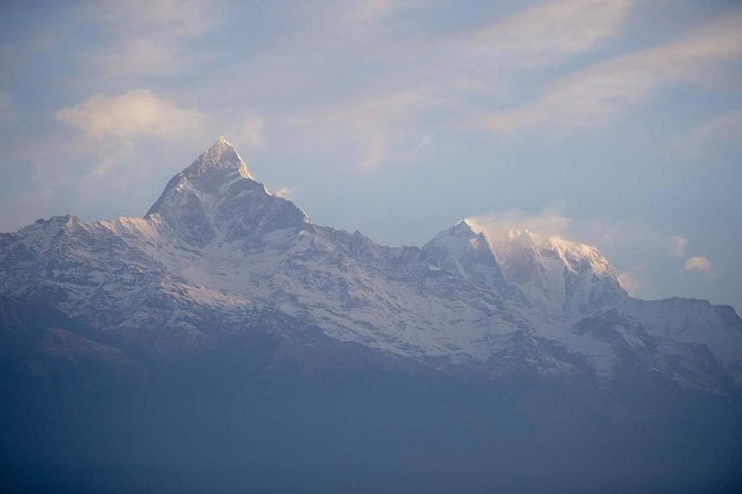 Mardi Himal Trek - 12 Days - Dhampus View Tower: a first real hit of mountain scale
