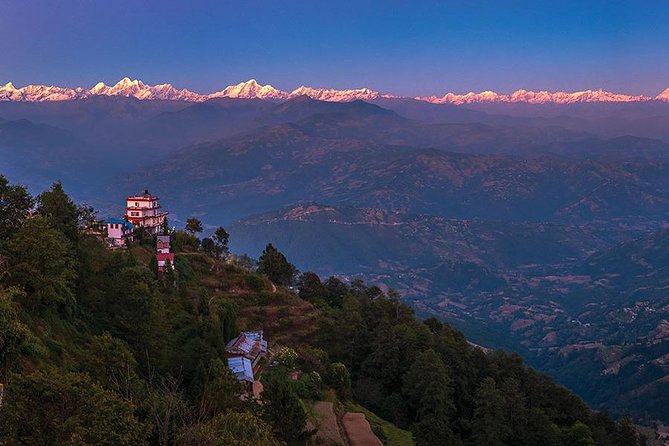 Mt Everest view from Nagarkot -hiking to Changu UNESCO site - Nagarkot at 2175m, Your Everest Viewing Odds (and How to Beat Cloudy Days)