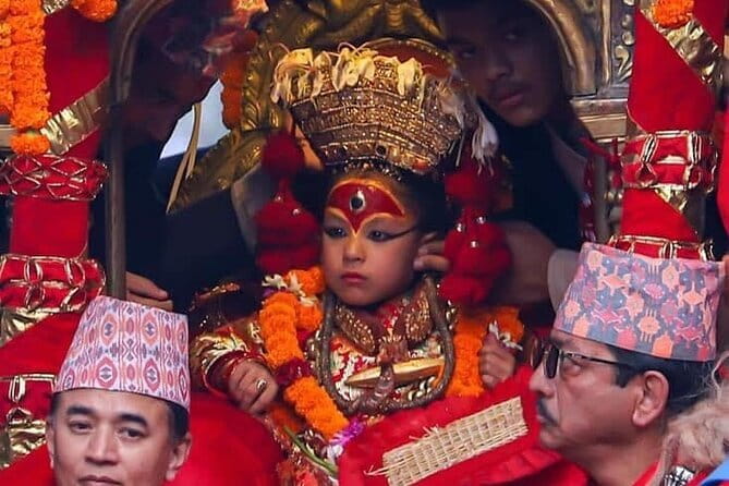 Oldest Local Market Walking Tour with Living Goddess Kumari - Kathmandu Durbar Square in about an hour: temples, courtyards, and the Kumari House setting