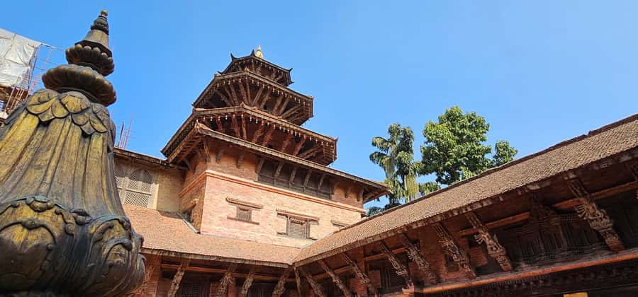 Patan and Bhaktapur City Full Day Tour - Patan Durbar Square and the Golden Temple, Hiranyavarna Mahabihar