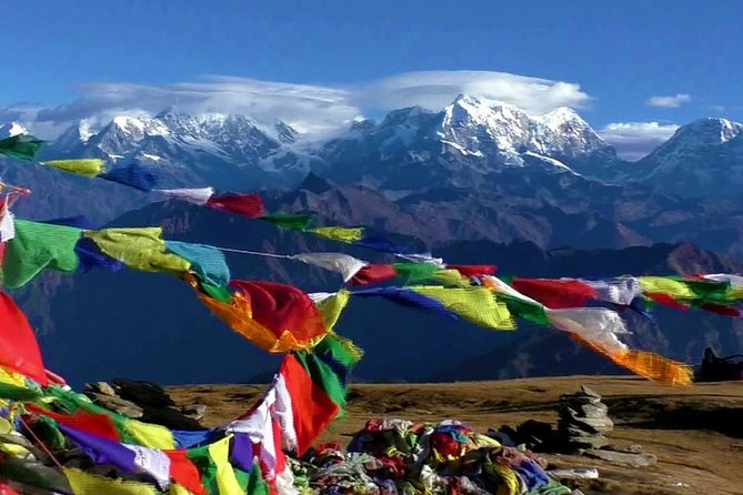 Pikey Peak- 9 Days - Pikey Peak base camp day: Taklung Danda, yak houses, mani walls, and rhododendron forests